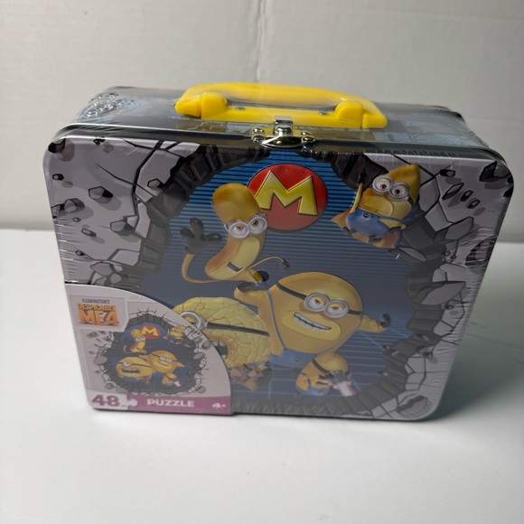 Despicable Me Minions 48-Piece Puzzle in Tin with Handle, for Families and Kids - Picture 6 of 8